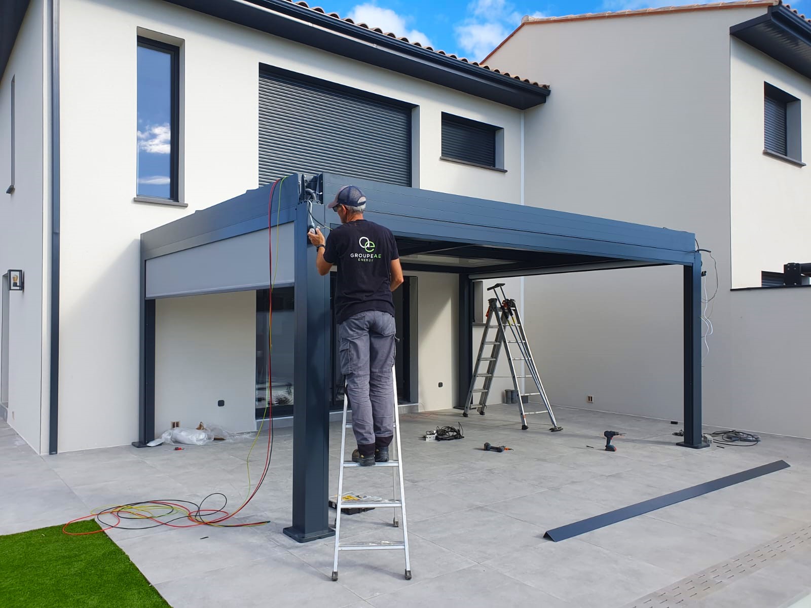 Pergolas solaire Bio-Climatique